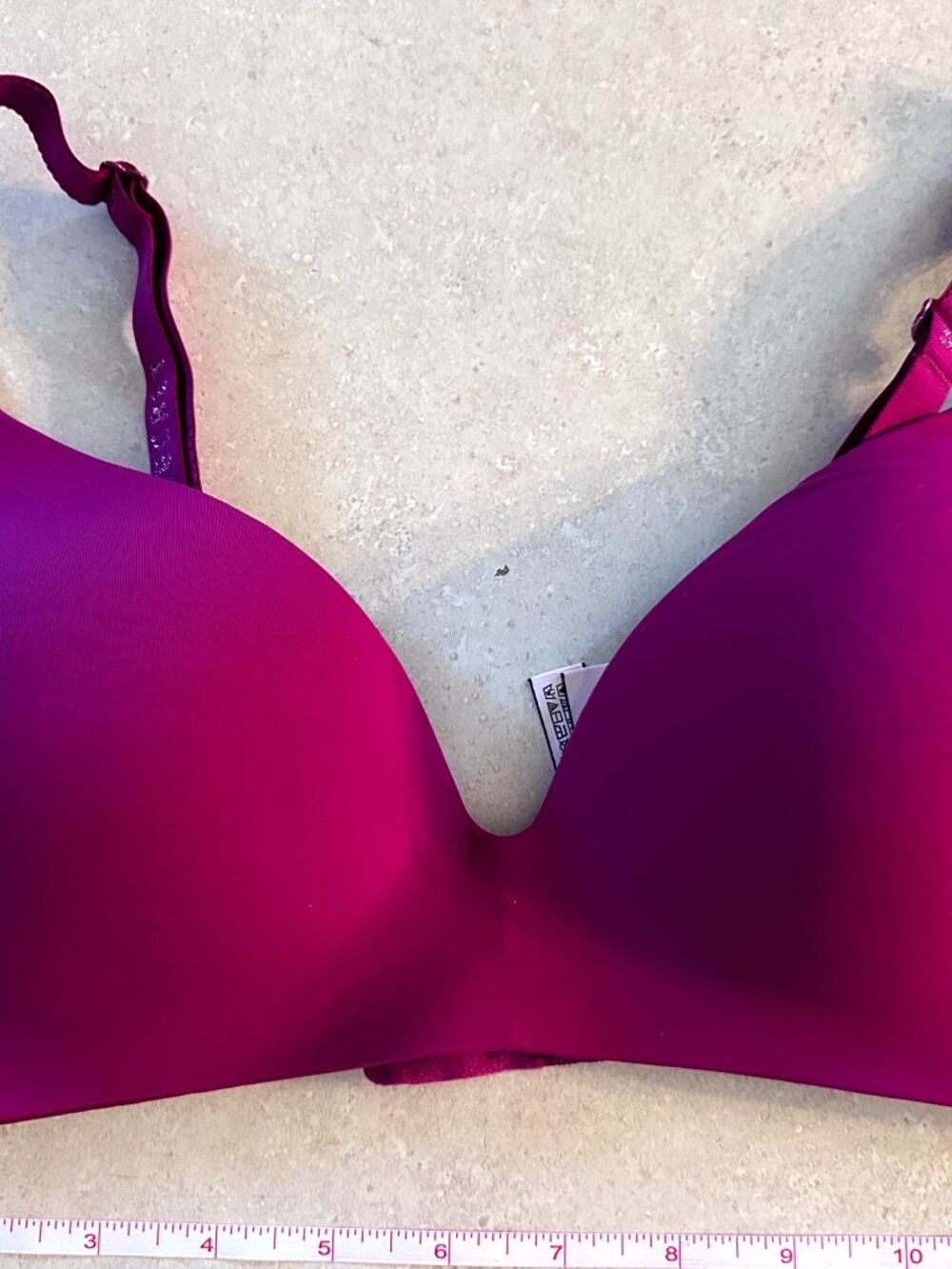 Victoria's Secret T-Shirt Lightly Lined Wireless Bra Pink/Purple 36B